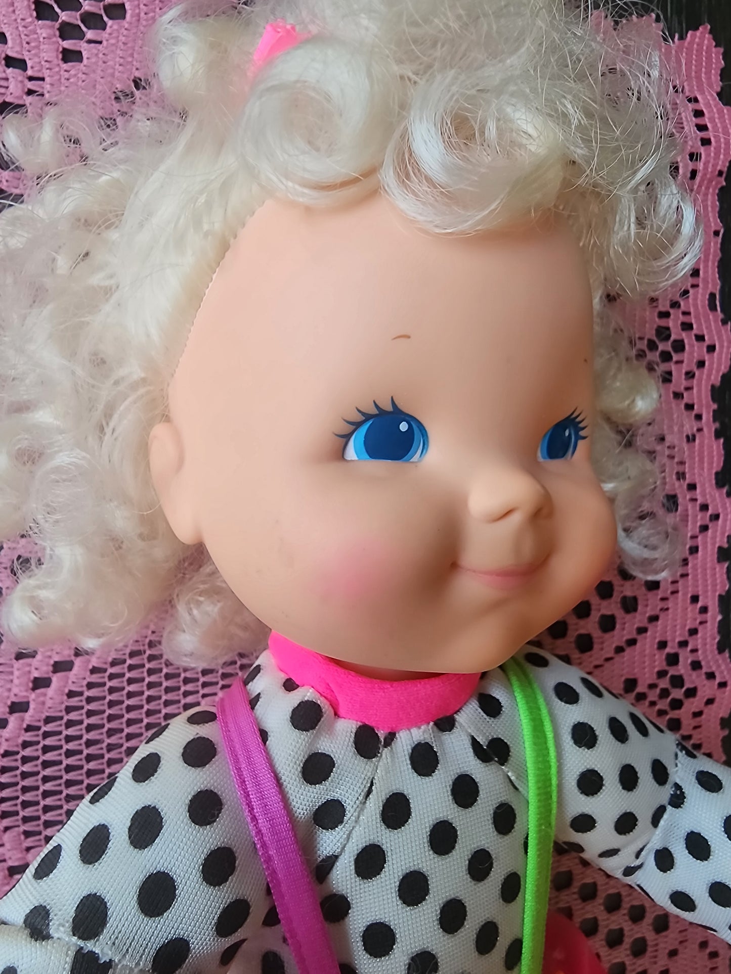 Vintage 1991 Kenner Stacy Two Wheeler Doll 14"