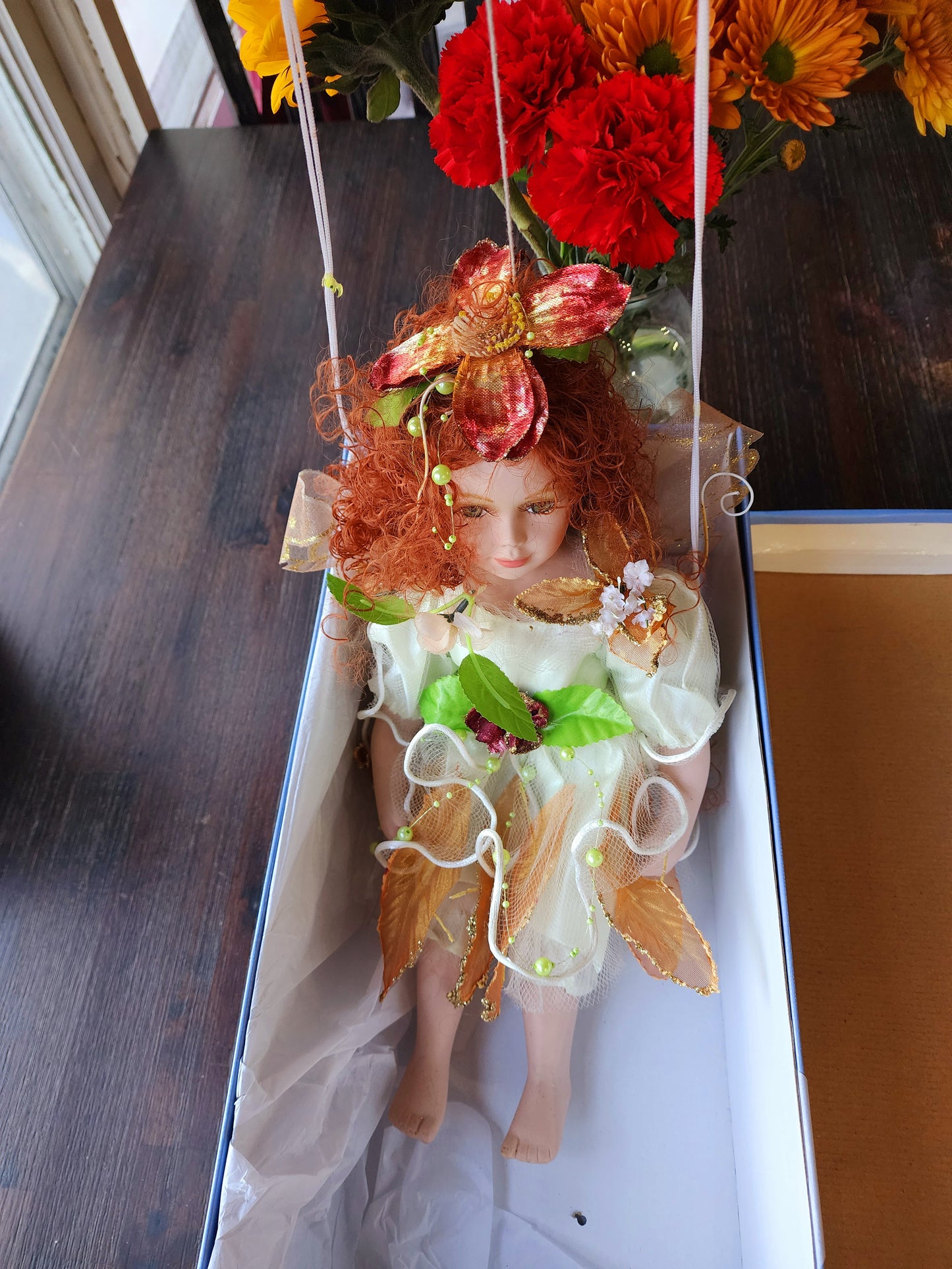 Cathay Collection Swinging Fairy Limited Edition Porcelain #215/1000