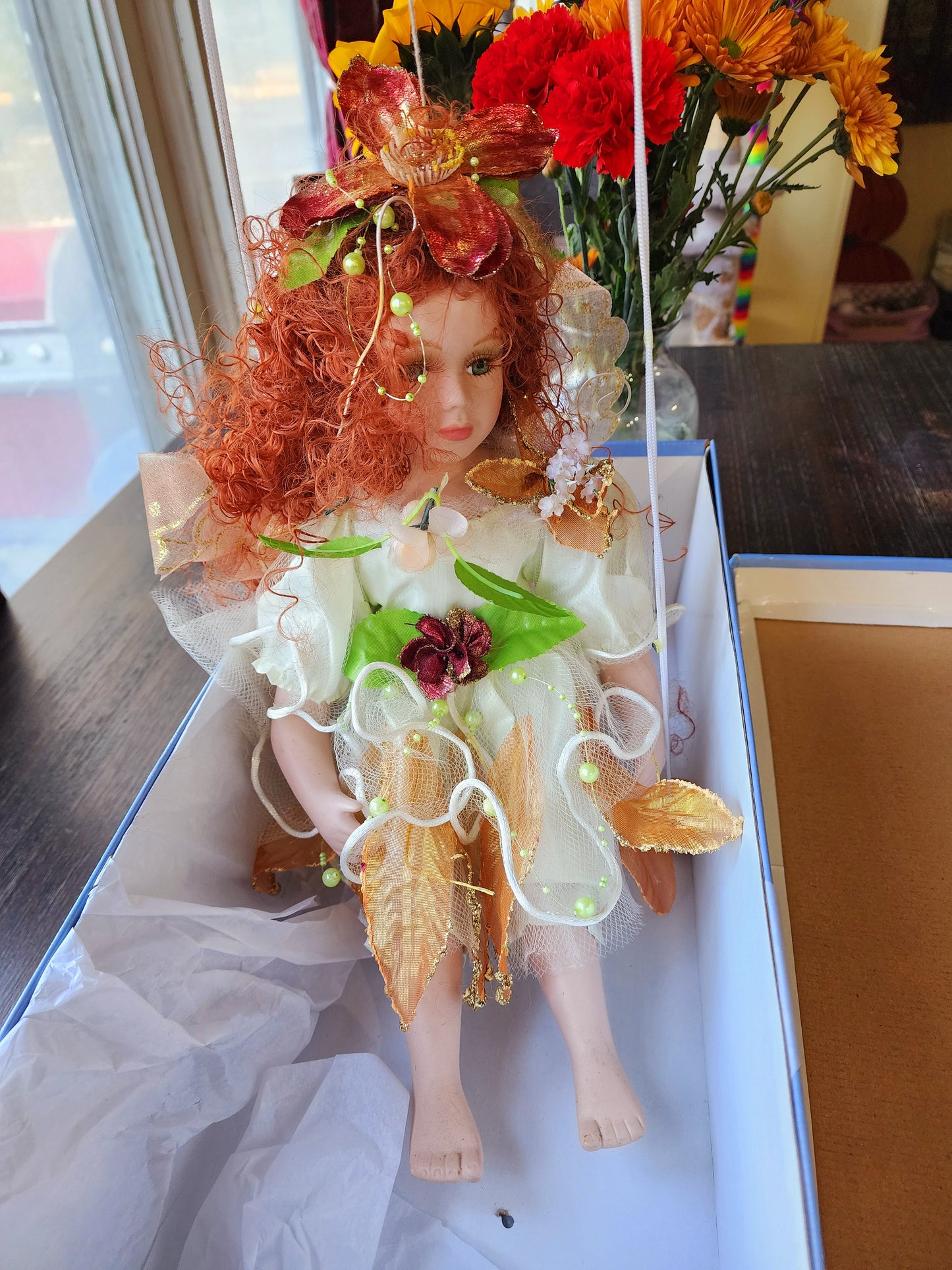 Cathay Collection Swinging Fairy Limited Edition Porcelain #215/1000