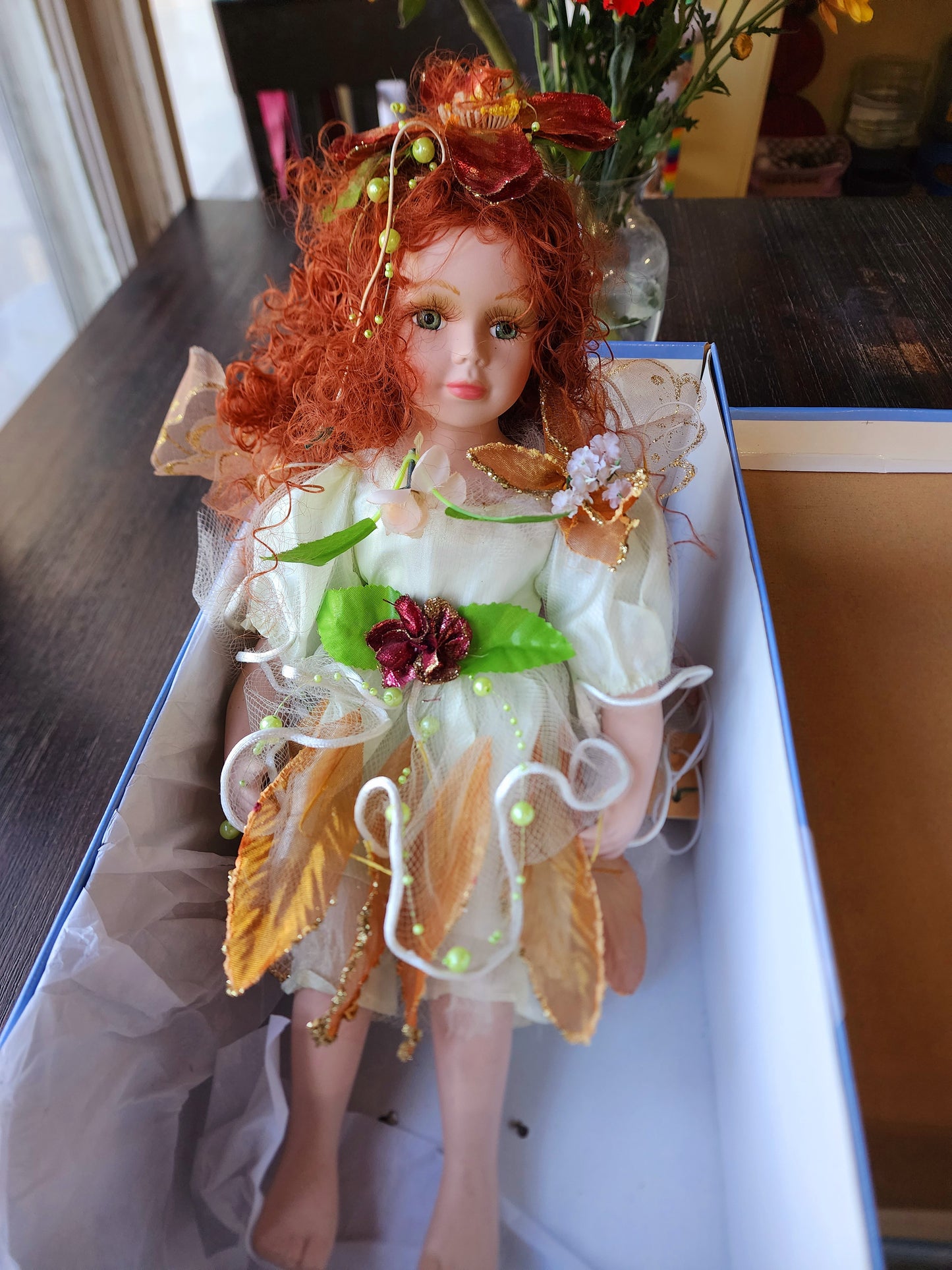Cathay Collection Swinging Fairy Limited Edition Porcelain #215/1000