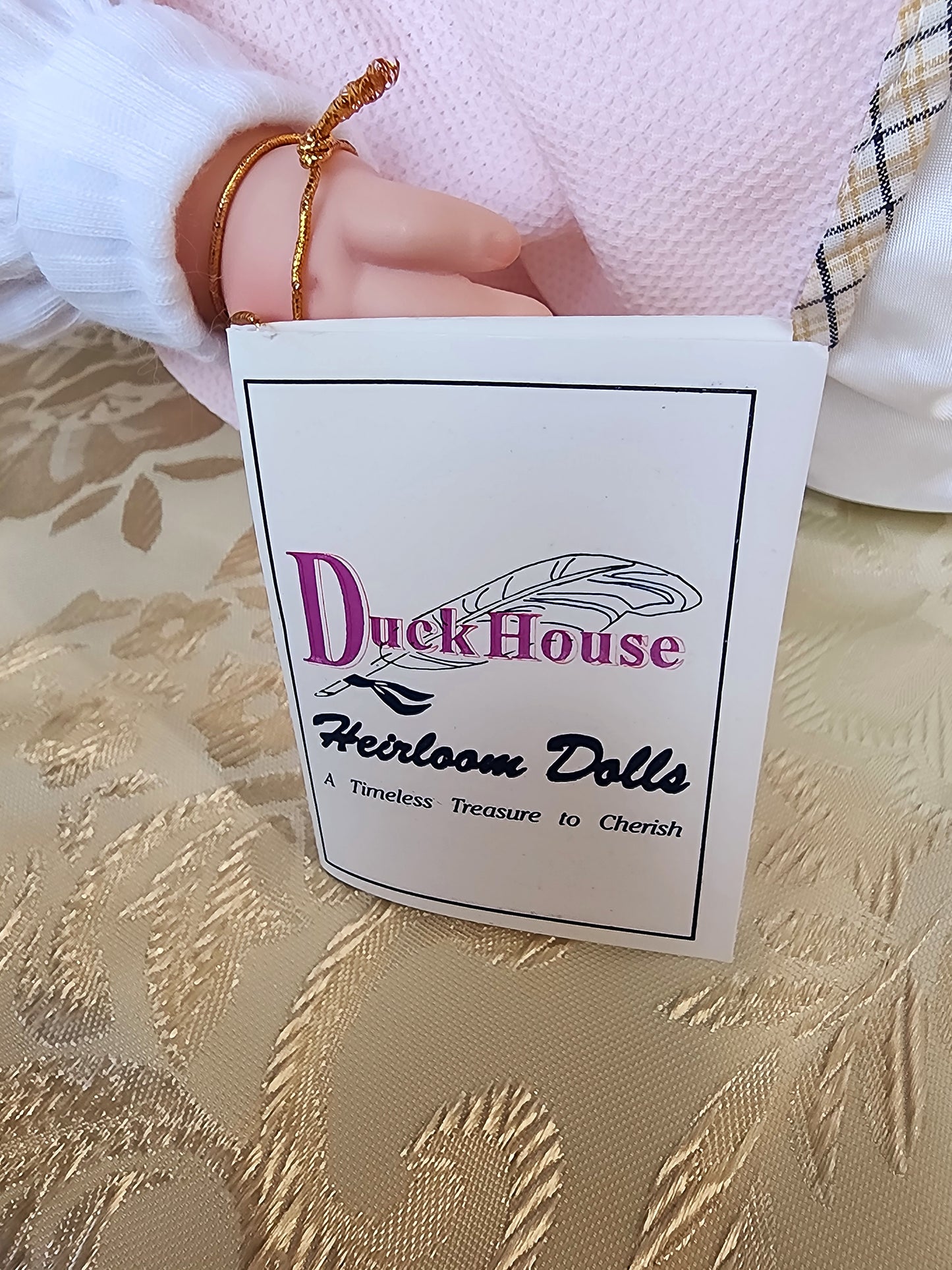 Duck House Heirloom Dolls "Marise" Vinyl Doll, Limited Edition #401/5000