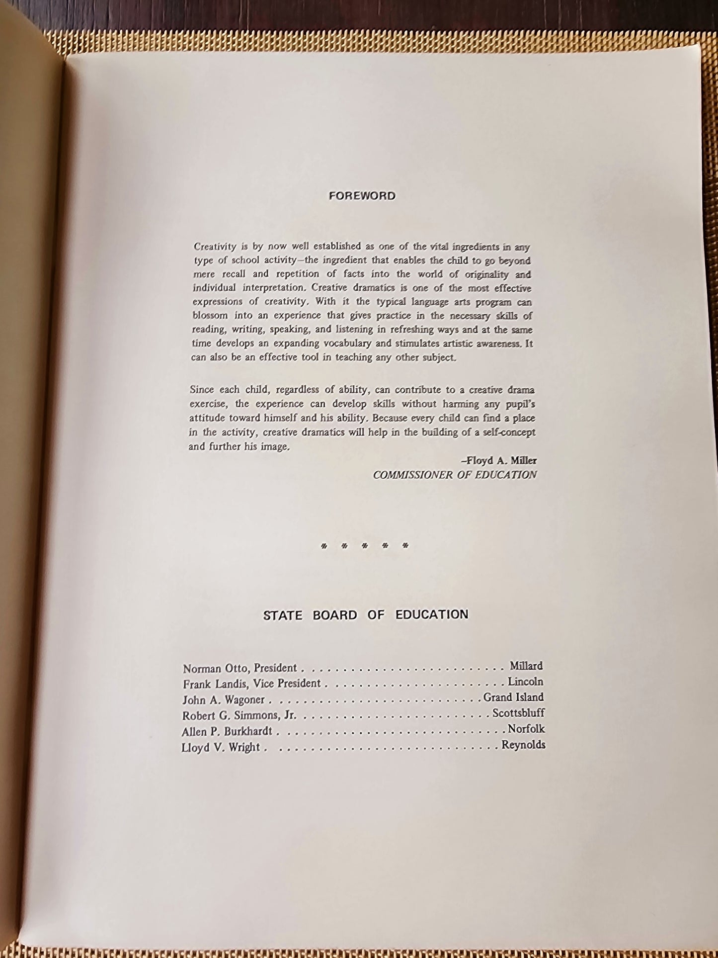 A Creative Dramatics Guide-K-6-Nebraska Department Education-1968-Drama-Plays