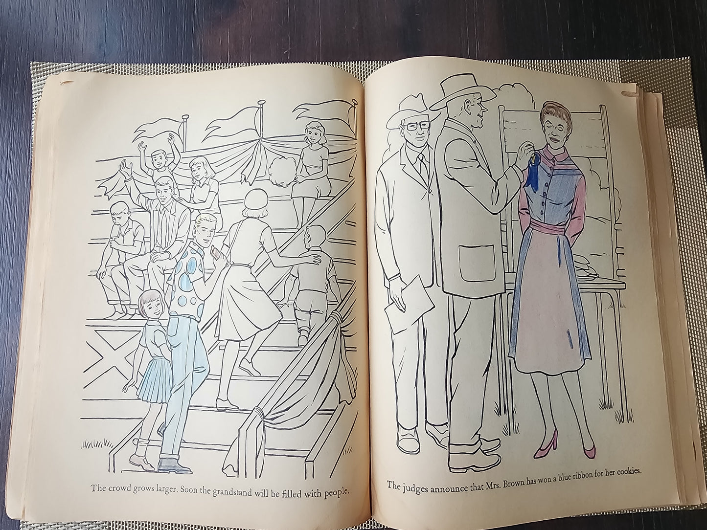 MGM's Velvet and King "National Velvet" Cut-Out Coloring Book by Golden Funtime Coloring Books 1961