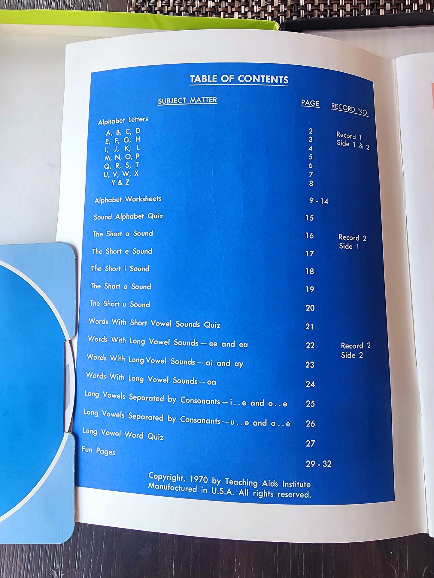 Learning To Read With Phonics, The Hear-See-Say Approach To Reading Series 700 Set A 1970 Kit Teaching Aids Institute