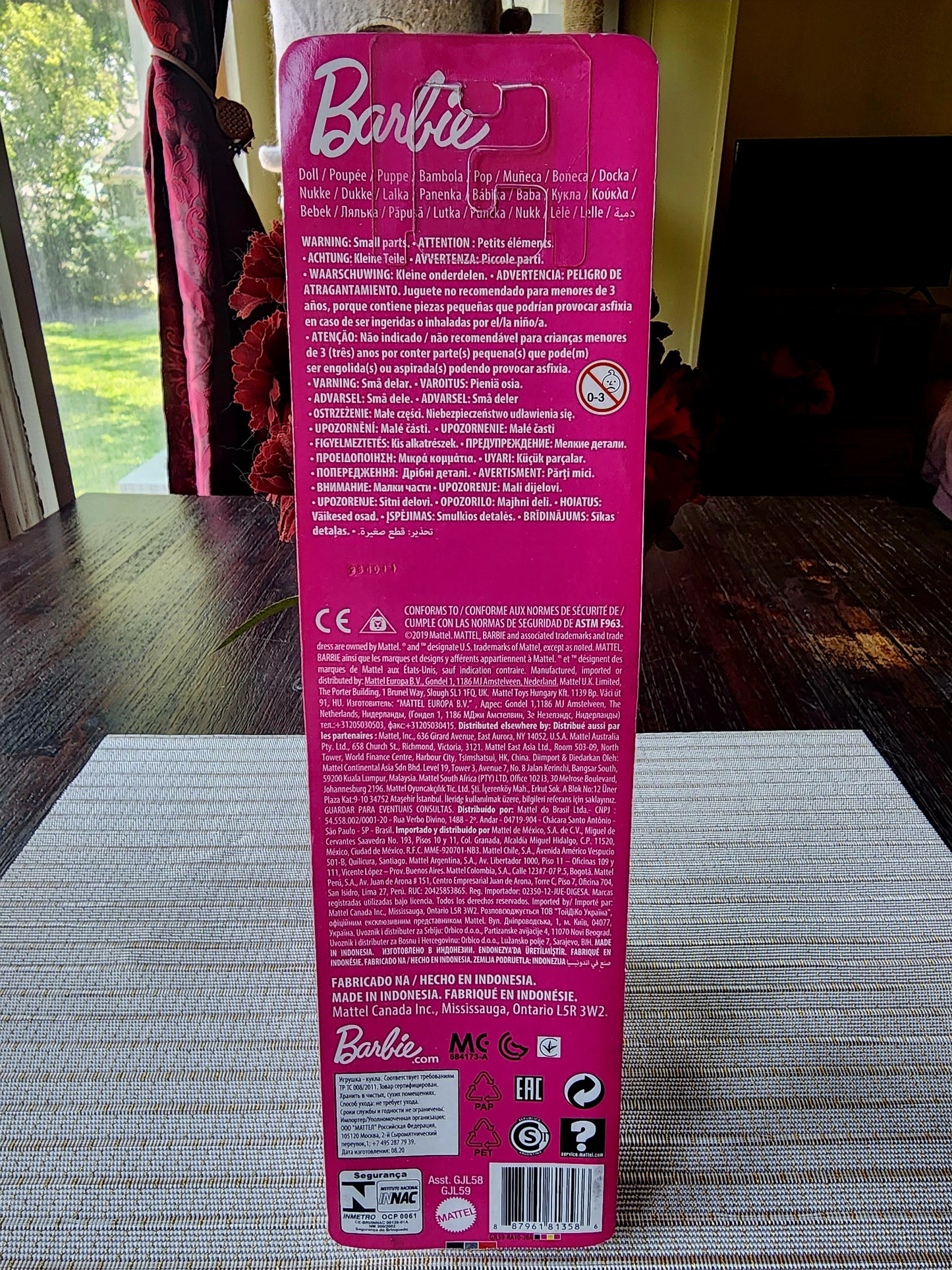 NIB Barbie Ballerina You Can Be Anything Pink Purple Ballet Mattel Barbie Doll