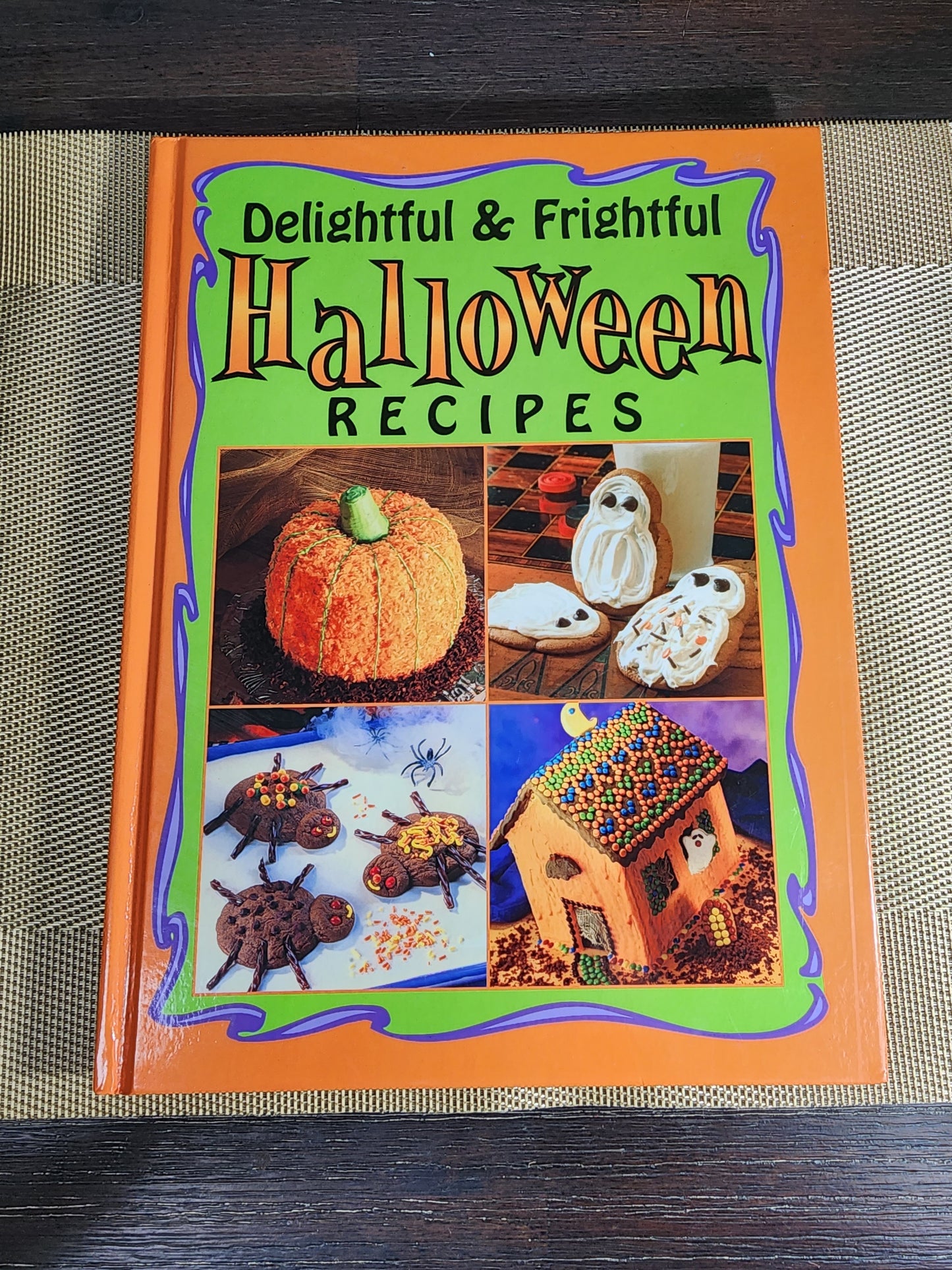 Halloween Recipe Book, "Delightful & Frightful Halloween Recipes" (Hardcover)