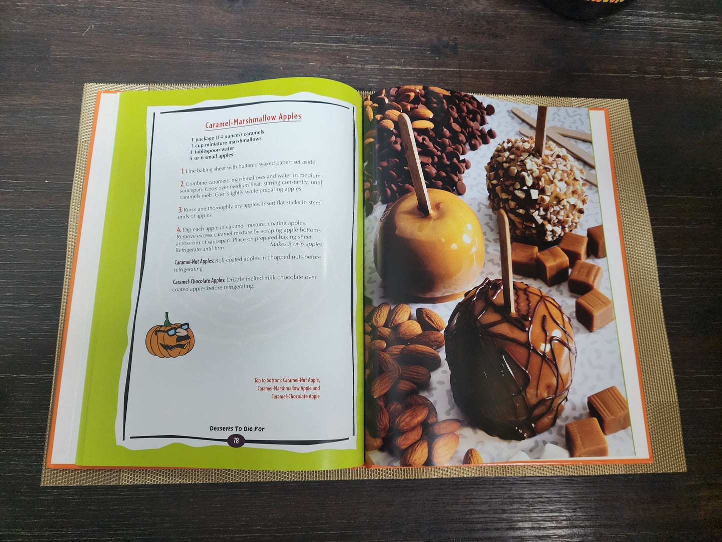 Halloween Recipe Book, "Delightful & Frightful Halloween Recipes" (Hardcover)