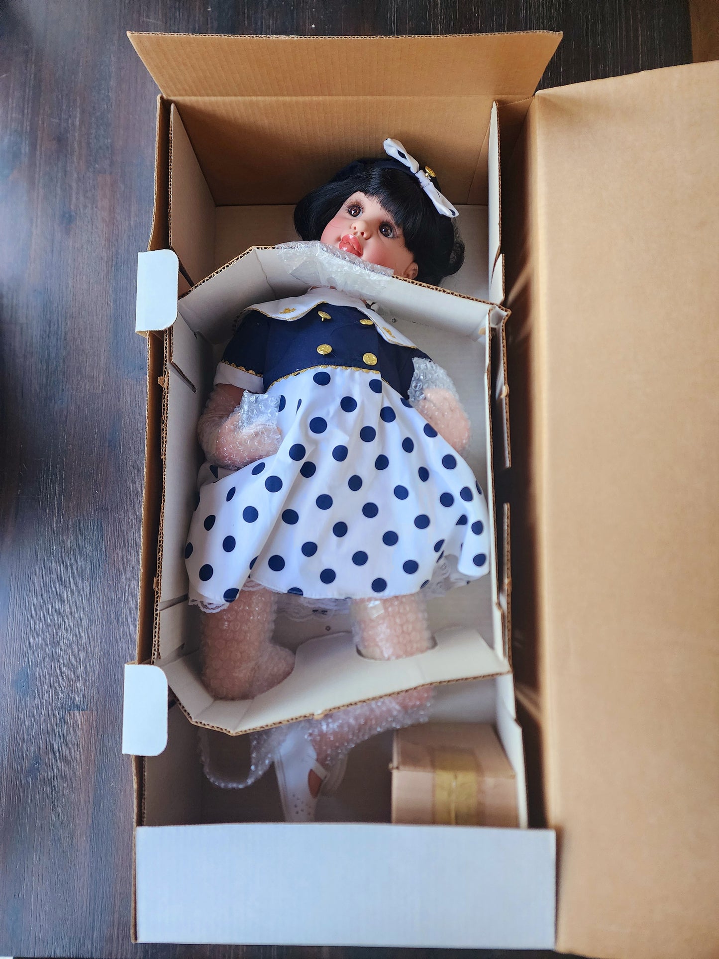 Precious Heirloom Dolls "Bon Voyage" RARE FIND Limited Edition #9/500 1999, FayZah Spanos