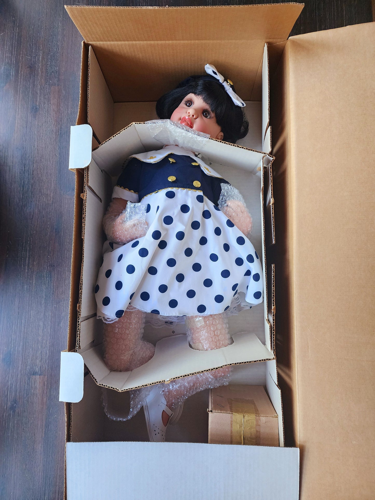 Precious Heirloom Dolls "Bon Voyage" RARE FIND Limited Edition #9/500 1999, FayZah Spanos