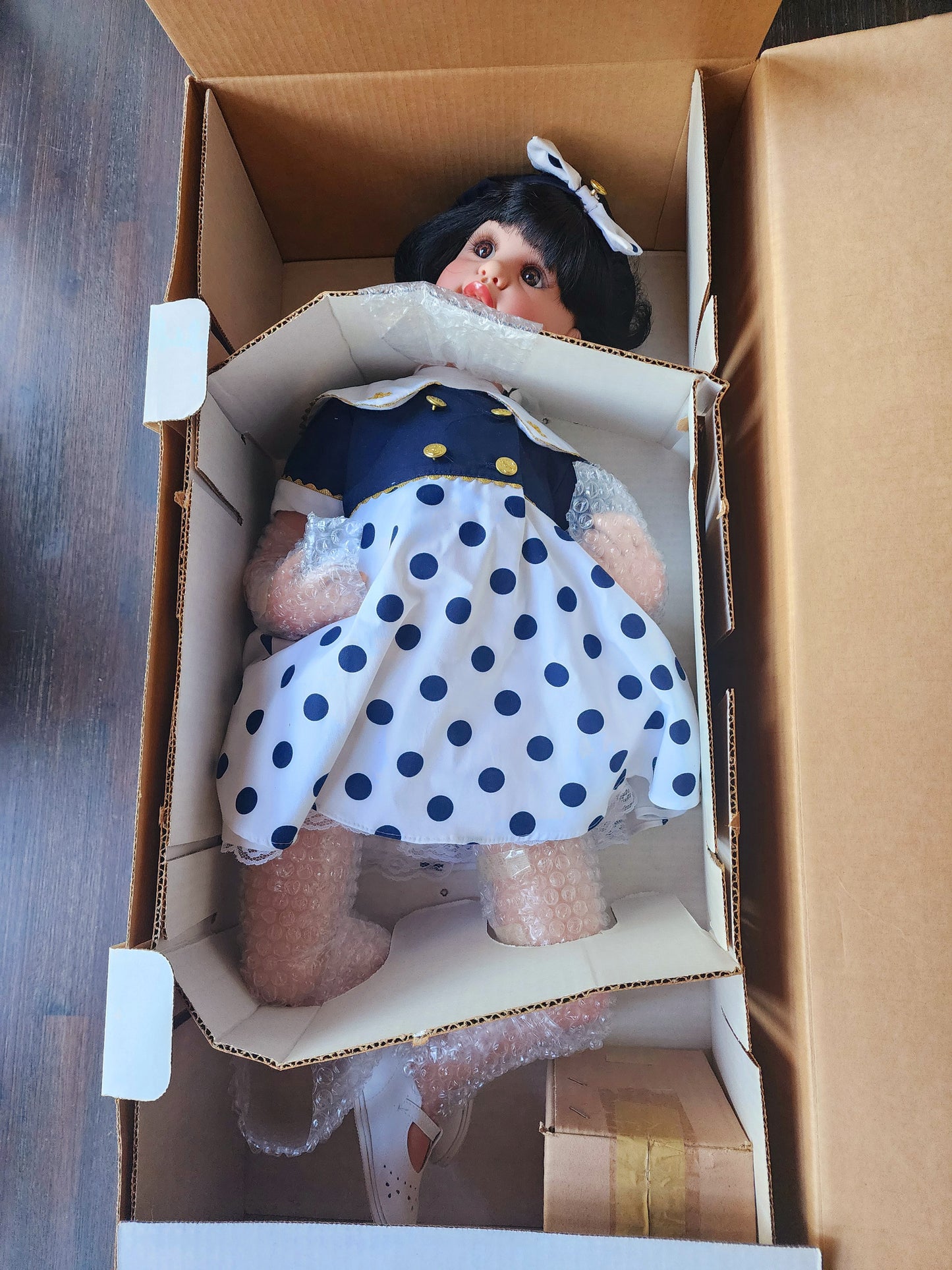 Precious Heirloom Dolls "Bon Voyage" RARE FIND Limited Edition #9/500 1999, FayZah Spanos