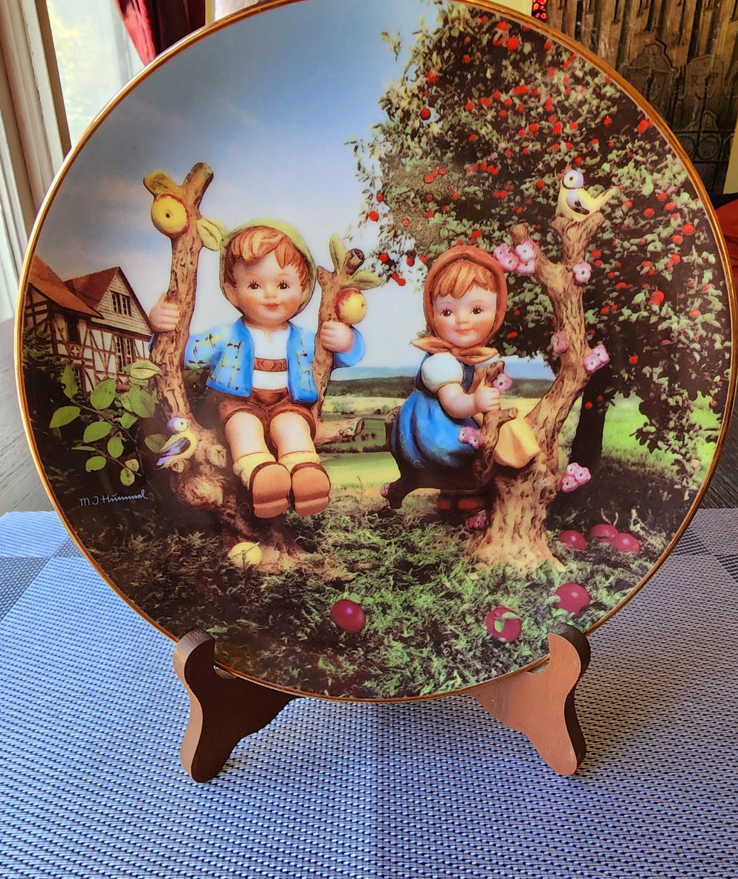 Danbury Mint "Little Companions" Decorative Collector Plates, Set of 12