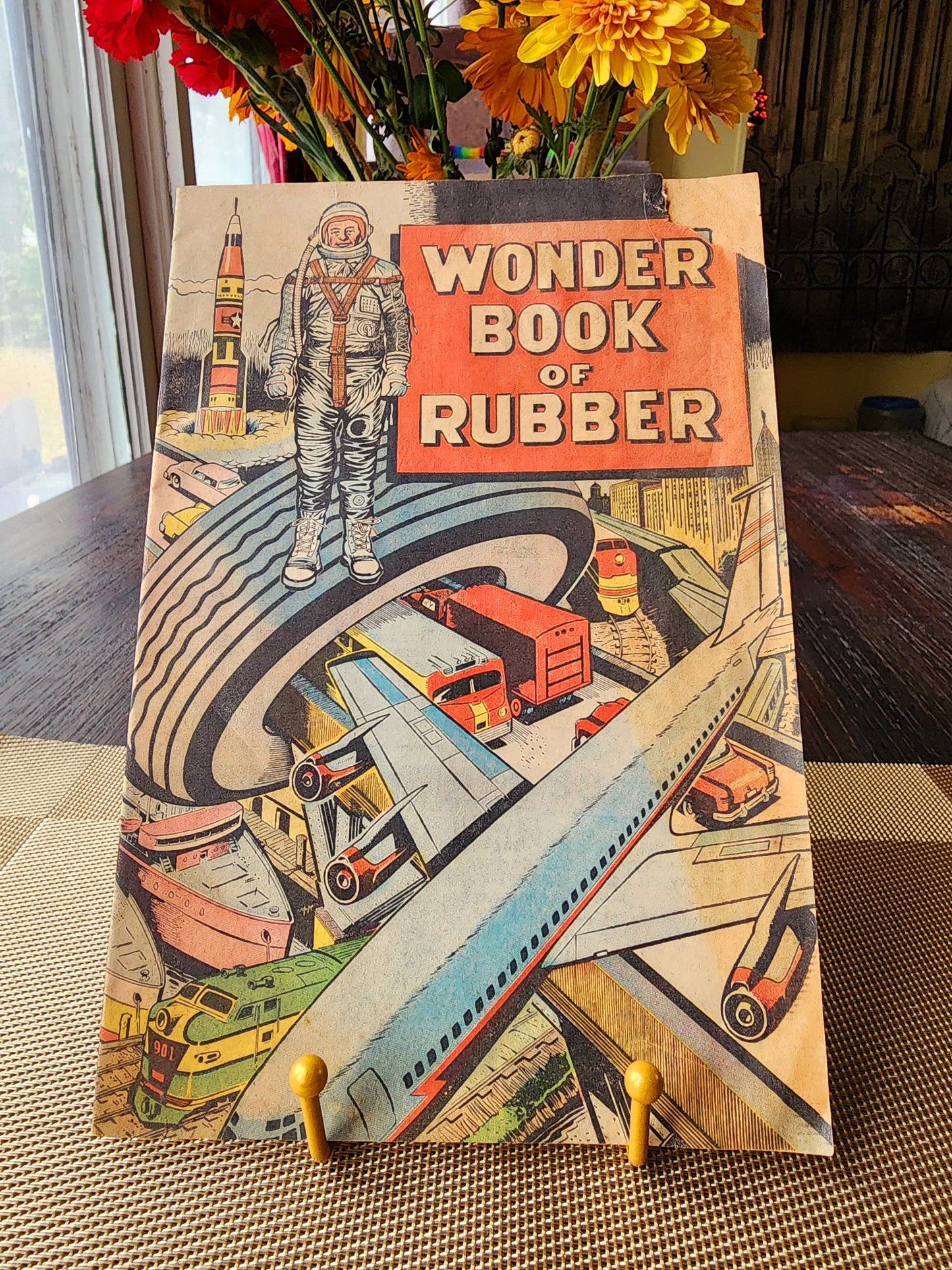 Wonder Book Of Rubber #1 Comic Marvel 1965 BF Goodrich Promotional Comic Promo