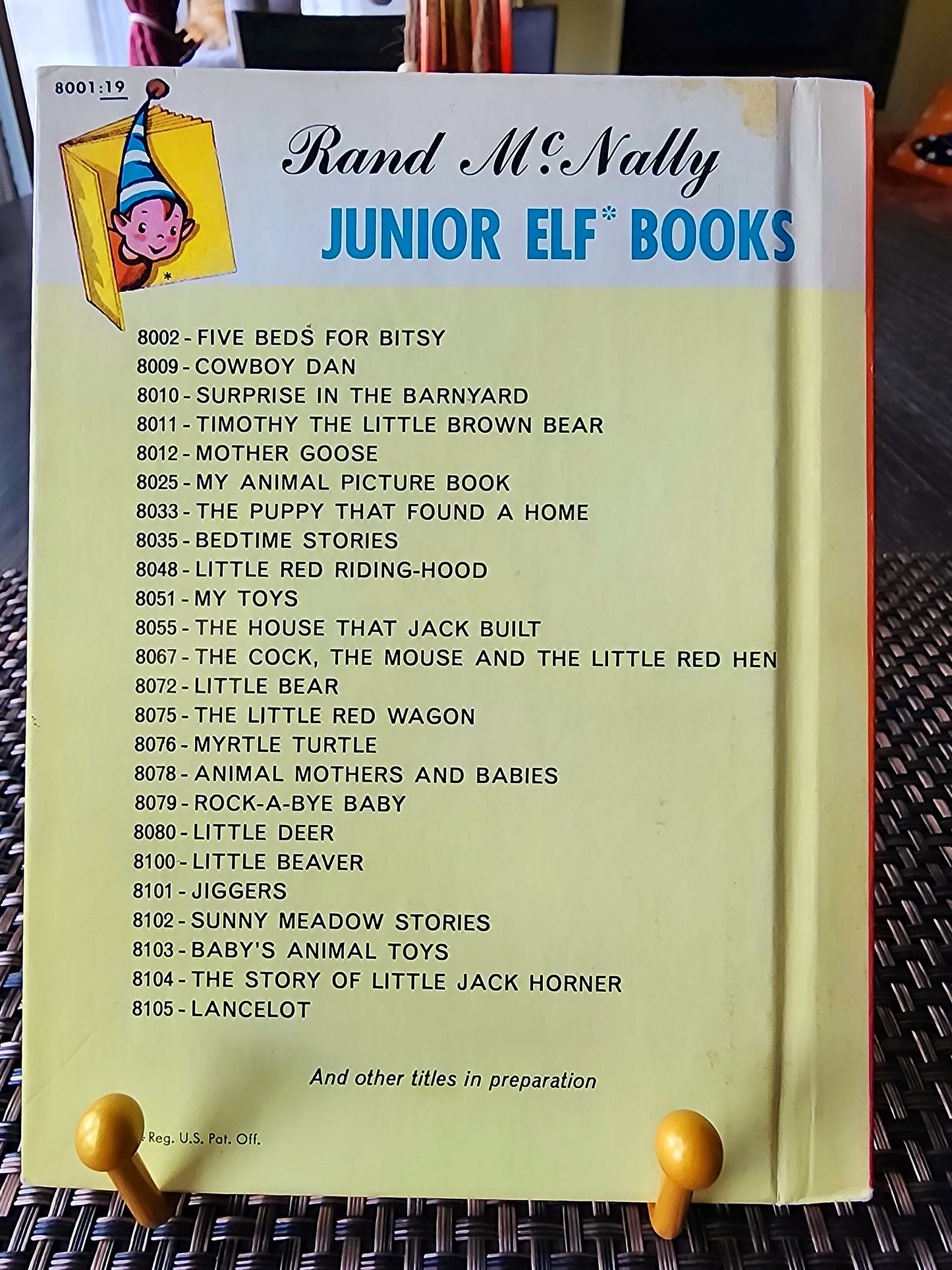 "The Jolly Jingle Book" by Leroy F. Jackson, 1951 Rand McNally Junior Elf Book