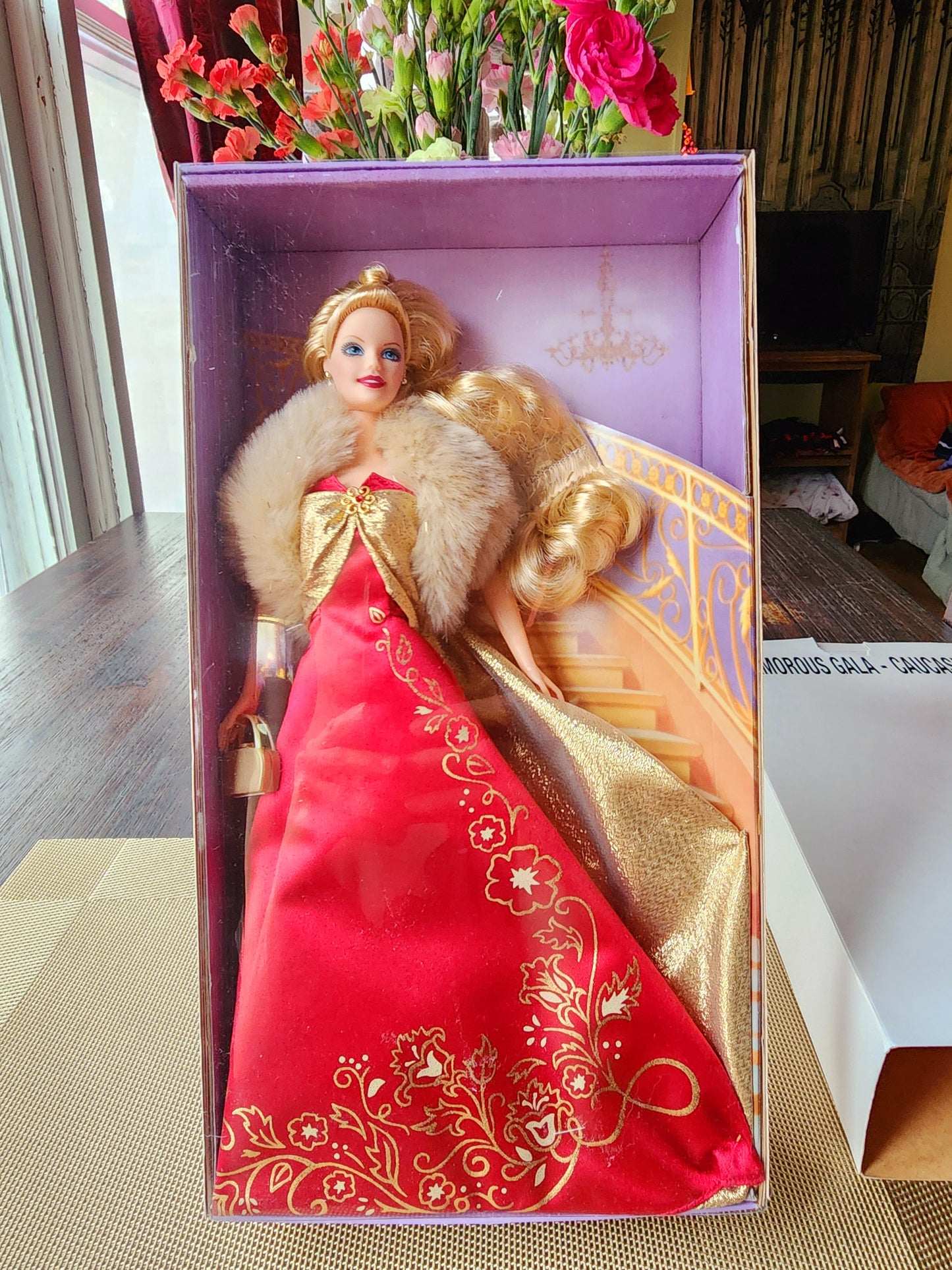 2003 Glamorous Gala Barbie Doll Mattel Caucasian #B2722