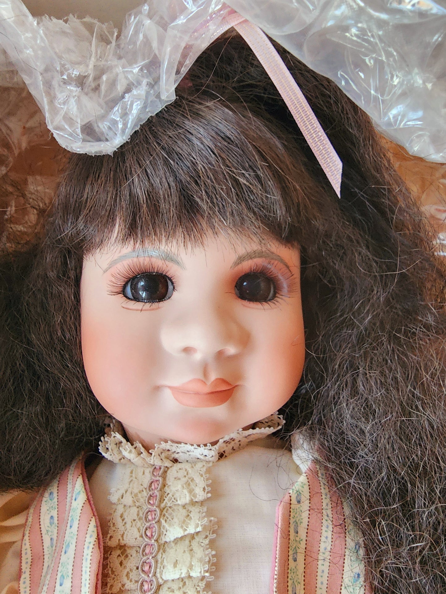 Charlene Marie Originals, "Clotia" Handle With Love Collection Original Doll All Porcelain 25" Limited Edition #47/250 COA, Signed by Artist, RARE