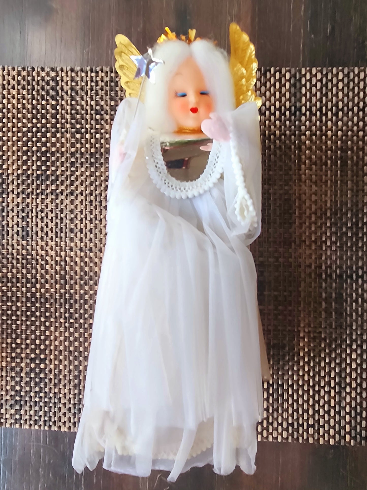 Gimbels Department Store Musical Angel With Action, 1950's, Original Box RARE Item #N103