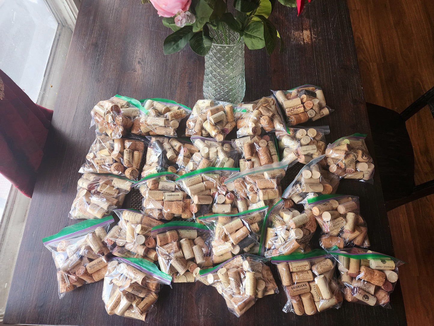 Premium Natural Used Wine Corks Lot of 519 Solid Cork Crafts Wedding