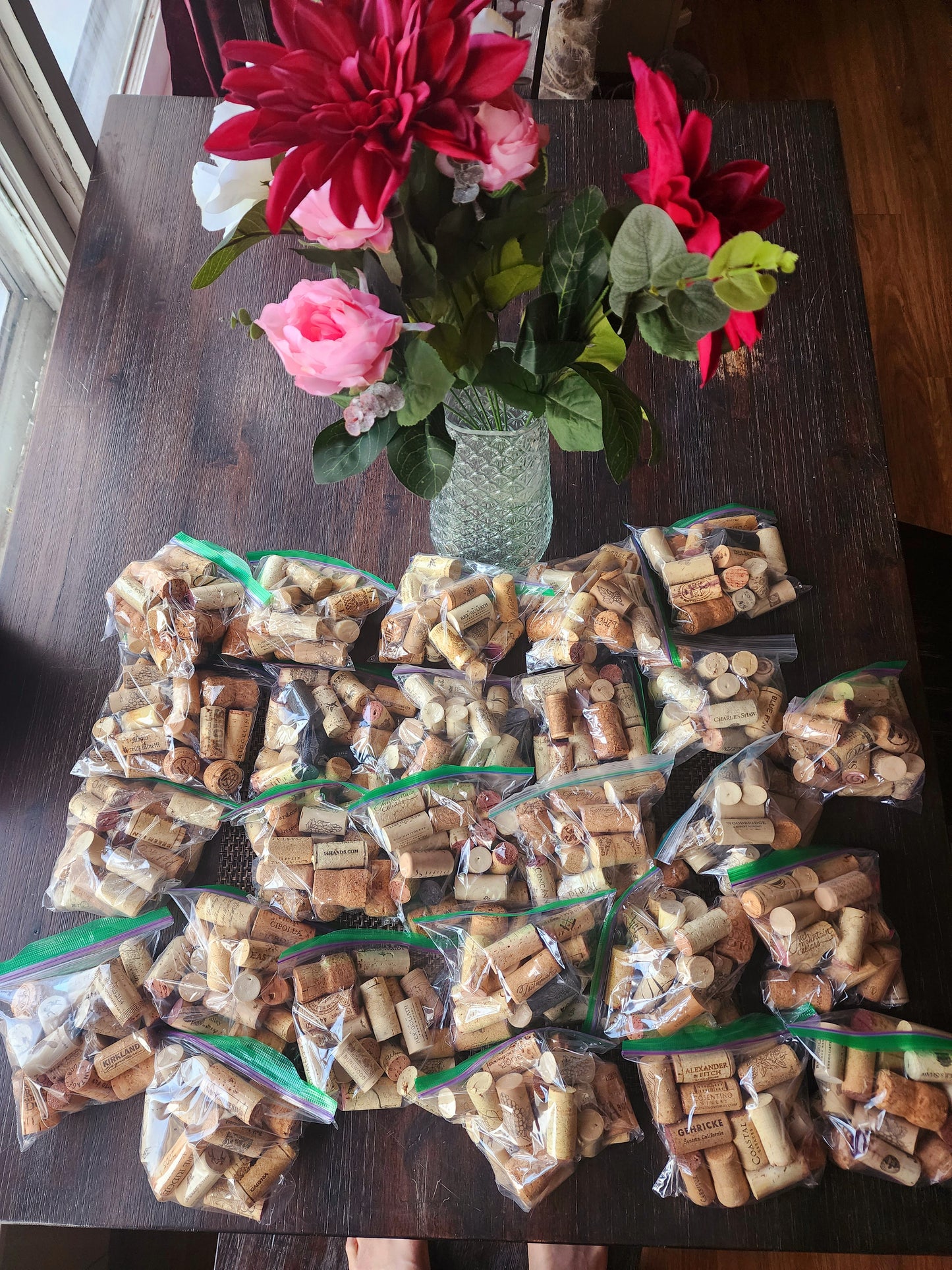 Premium Natural Used Wine Corks Lot of 519 Solid Cork Crafts Wedding