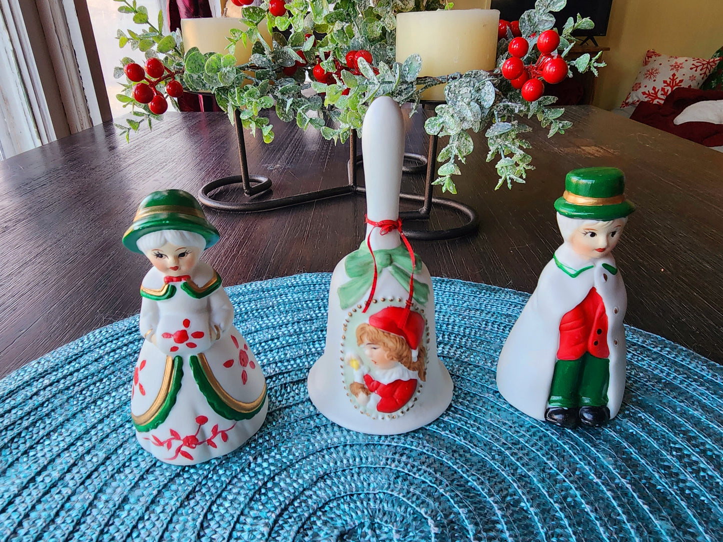 Vintage Jasco Christmas Bells - Set of 3