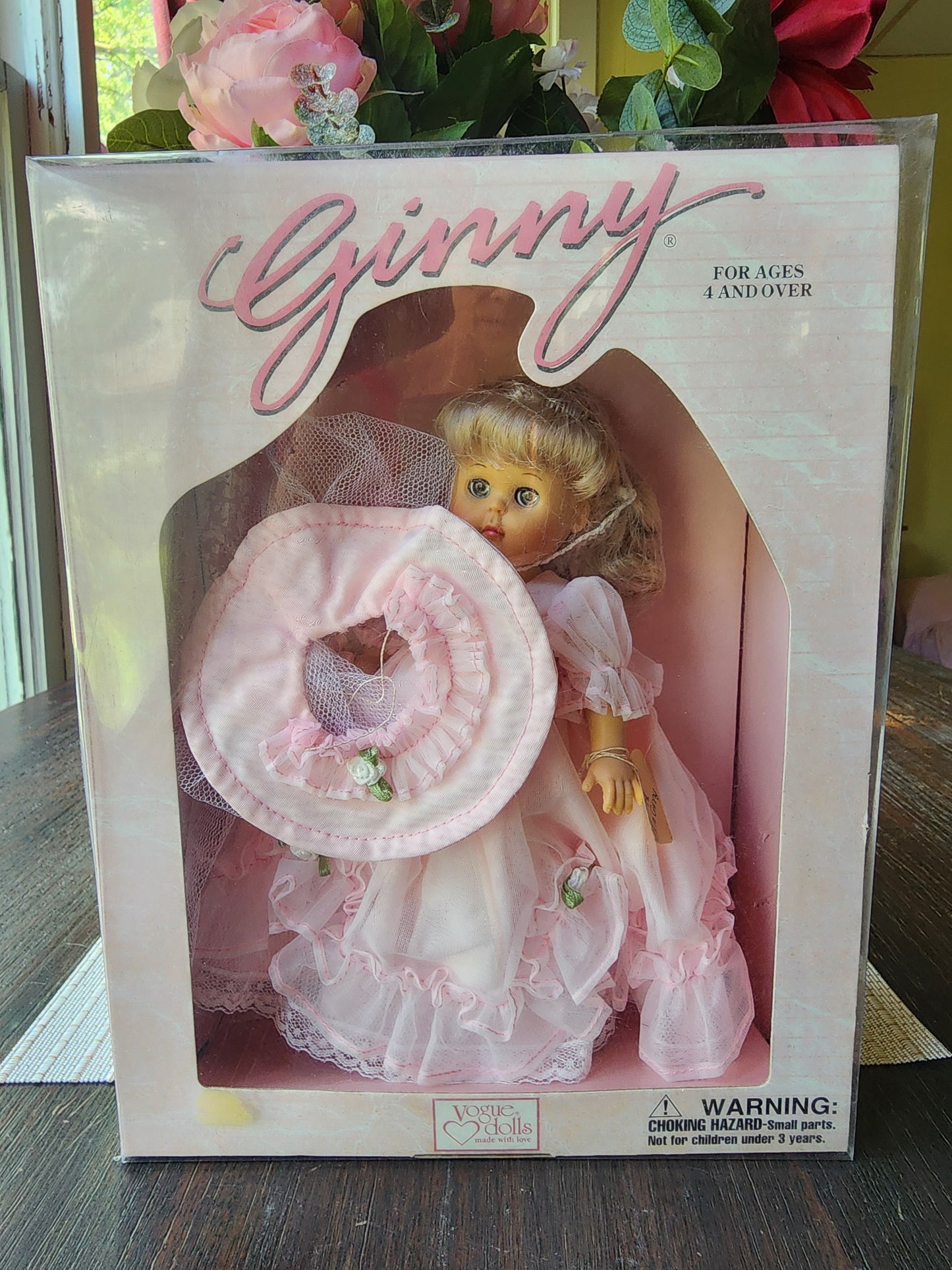 Vogue Dolls Ginny Maid Of Honor Bridesmaid In Pink 1995 NIB #7HP32