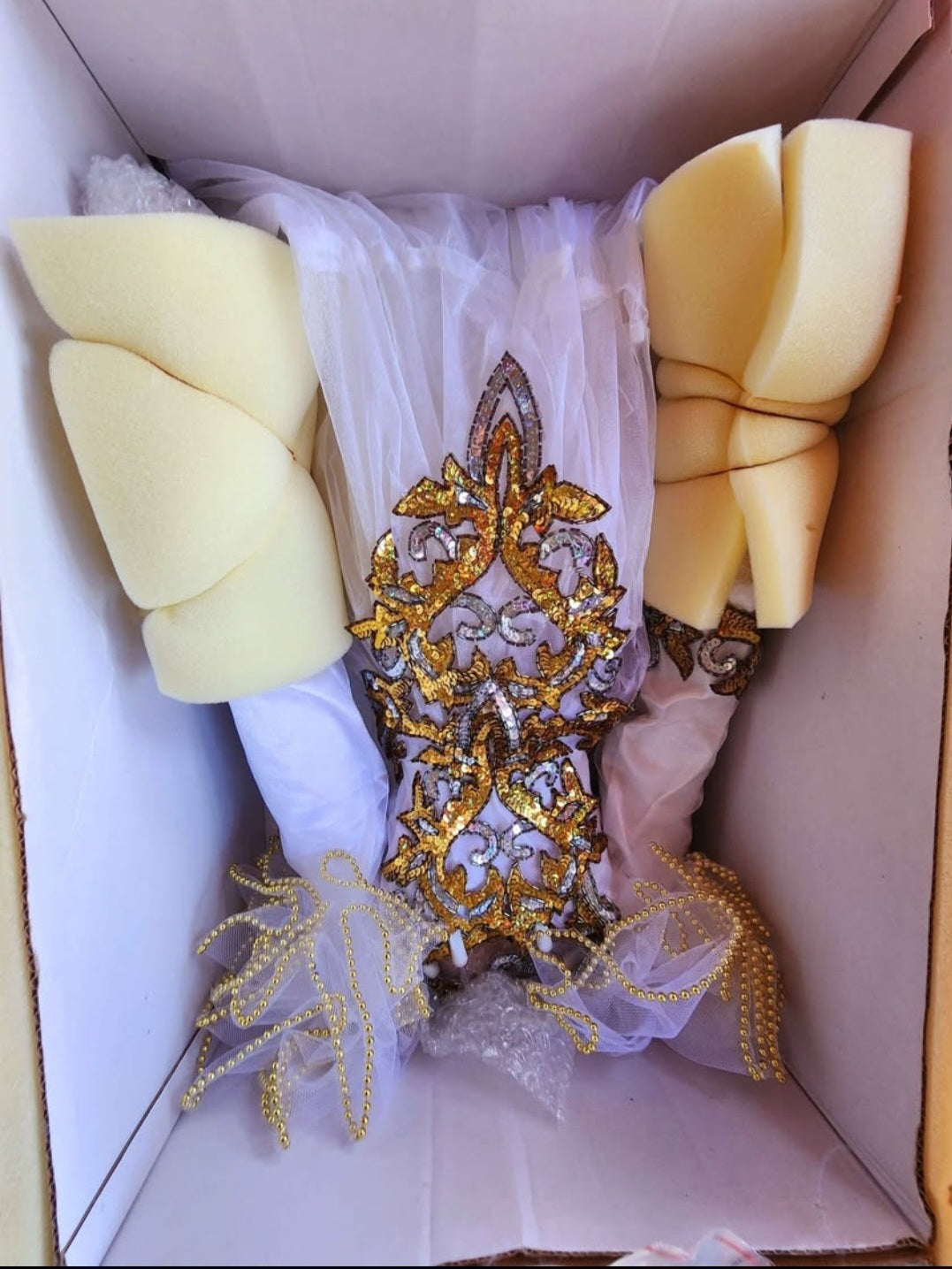 1996 Rustie Large 42" Doll "Crystal" Queen of the Mardi Gras Lmtd Edition, NIB Mint Condition