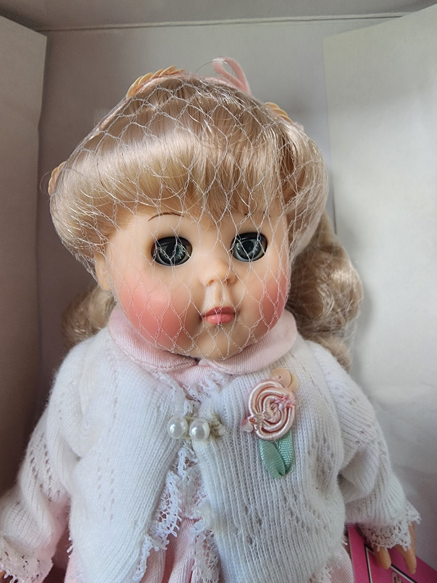 Ginny Doll "Pretty in Pink" Original Box COA 2001, #1HP162