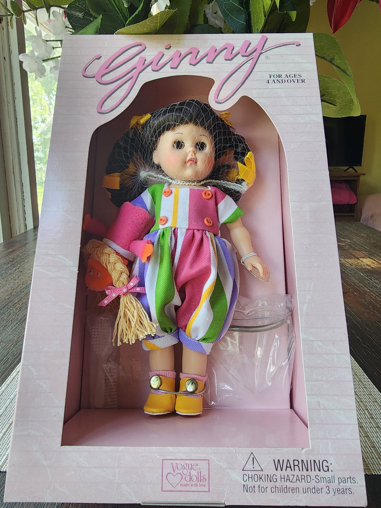 Ginny Puppet Theater Doll #9HP90 America's Sweetheart Vogue Dolls New In Box