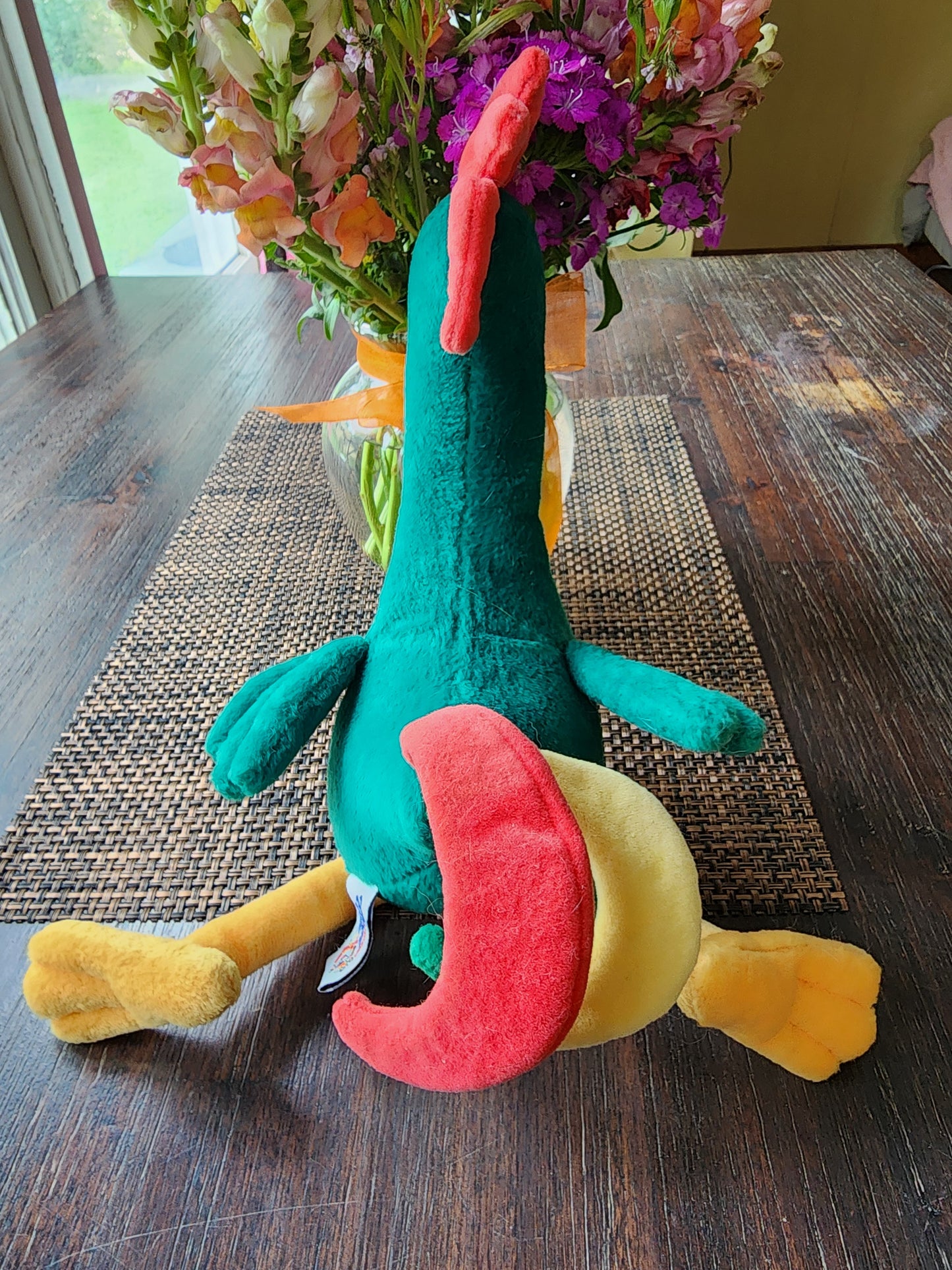 RARE Kellogg's Corn Flakes Rooster 1998 Kellogg's Cereal City Plush