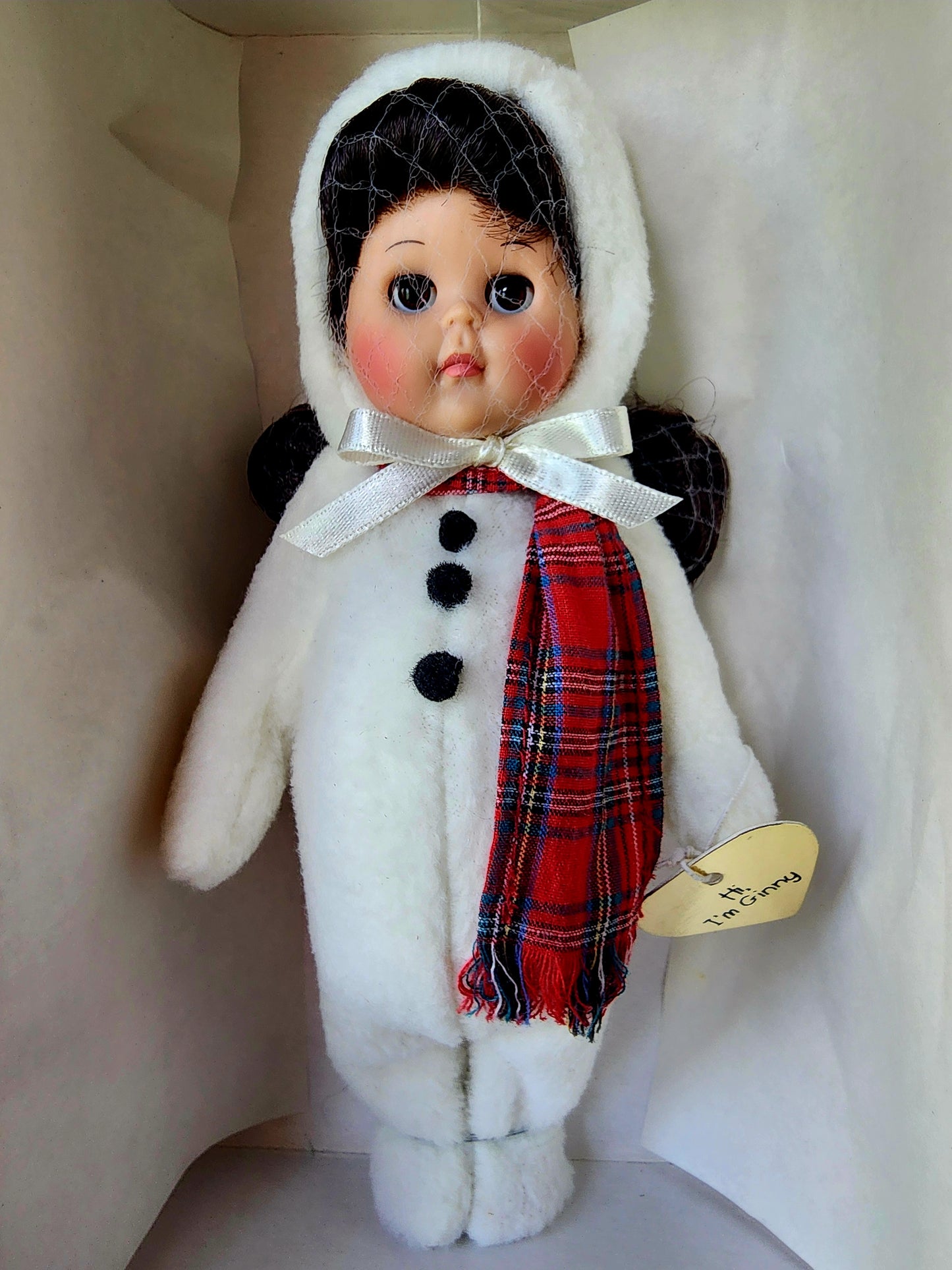 Ginny Doll 8", "Snowman", 2000 Calendar Collection, NIB #0HP129