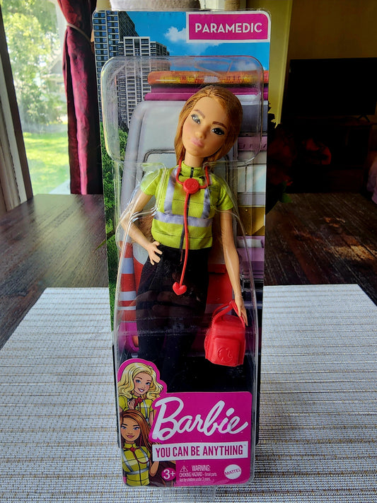 Barbie You Can Be Anything Collector Paramedic Doll 2020 Mattel