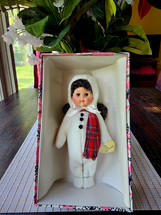Ginny Doll 8", "Snowman", 2000 Calendar Collection, NIB #0HP129