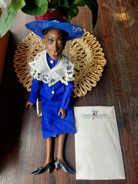 Daddy's Long Legs "JACKIE" 22" Doll #DL33L Original Box, Missing Bible