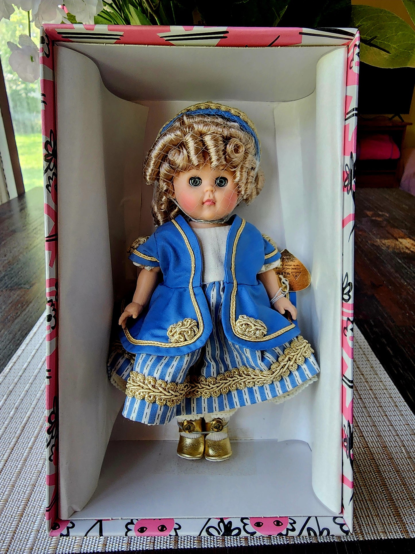 2001 Vogue Ginny GOLDILOCKS 8" Doll #1HP189 New In Box
