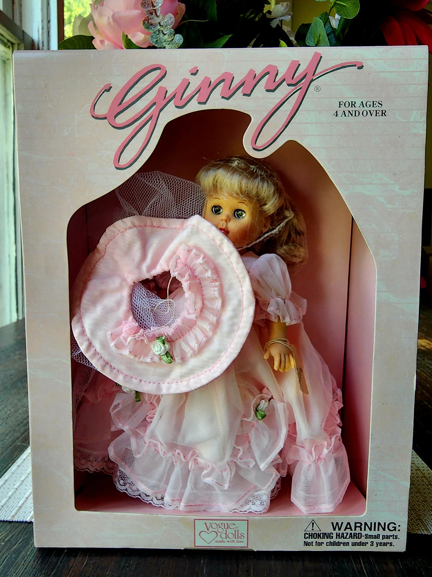 Vogue Dolls Ginny Maid Of Honor Bridesmaid In Pink 1995 NIB #7HP32