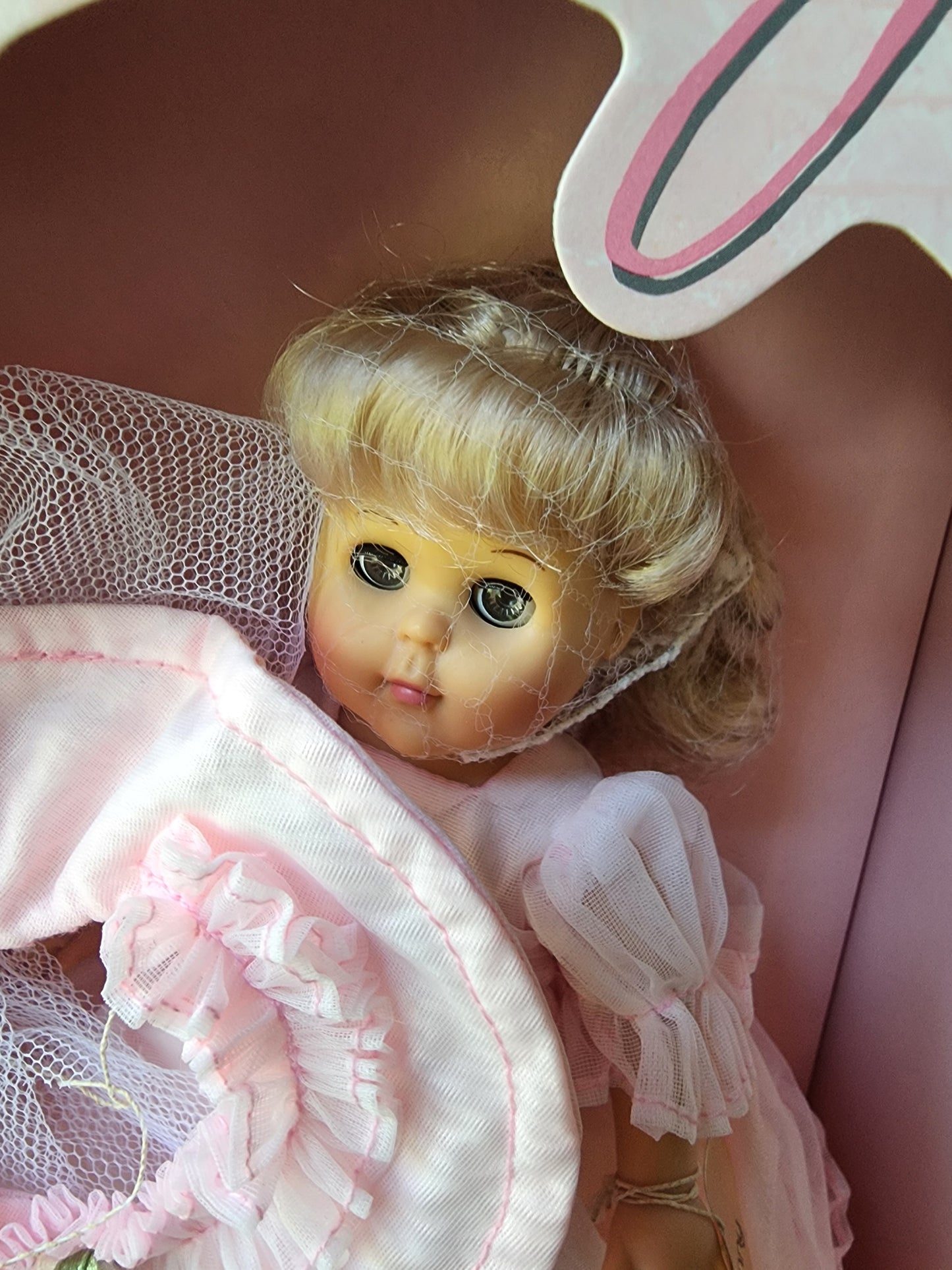 Vogue Dolls Ginny Maid Of Honor Bridesmaid In Pink 1995 NIB #7HP32