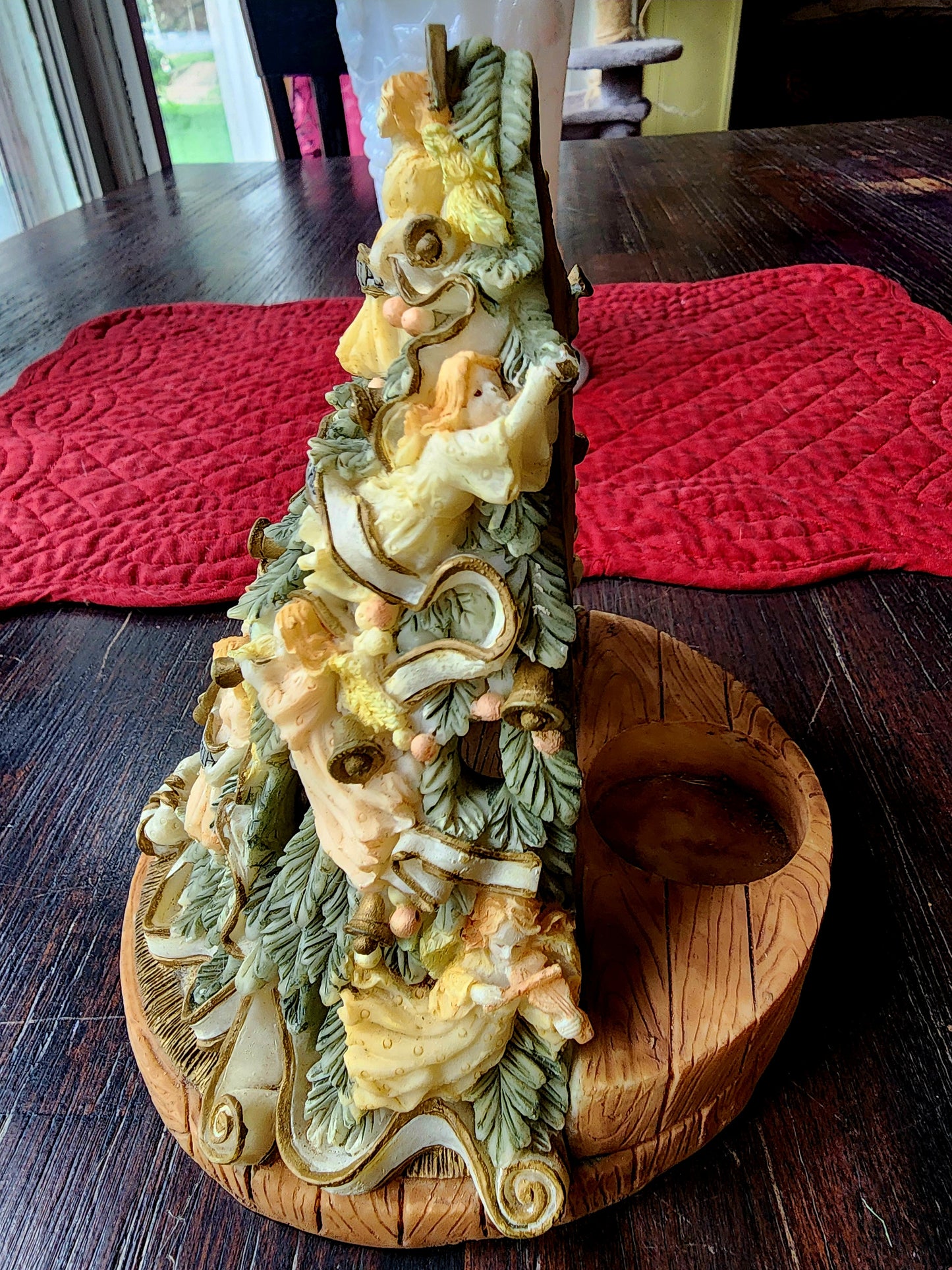 Vintage Christmas Tree Votiveange Gifts Tea Light Candle Holder