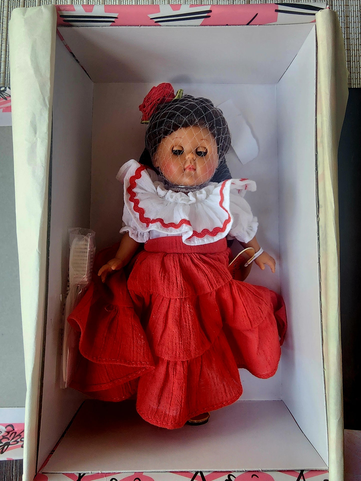 Ginny 8" Collectible Doll Mexico Doll #2HP231 New, NRFB