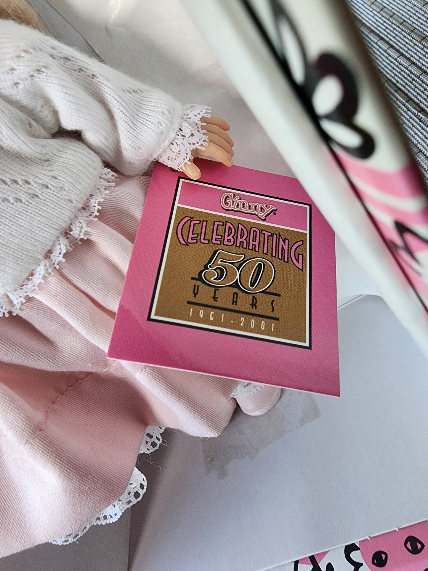 Ginny Doll "Pretty in Pink" Original Box COA 2001, #1HP162