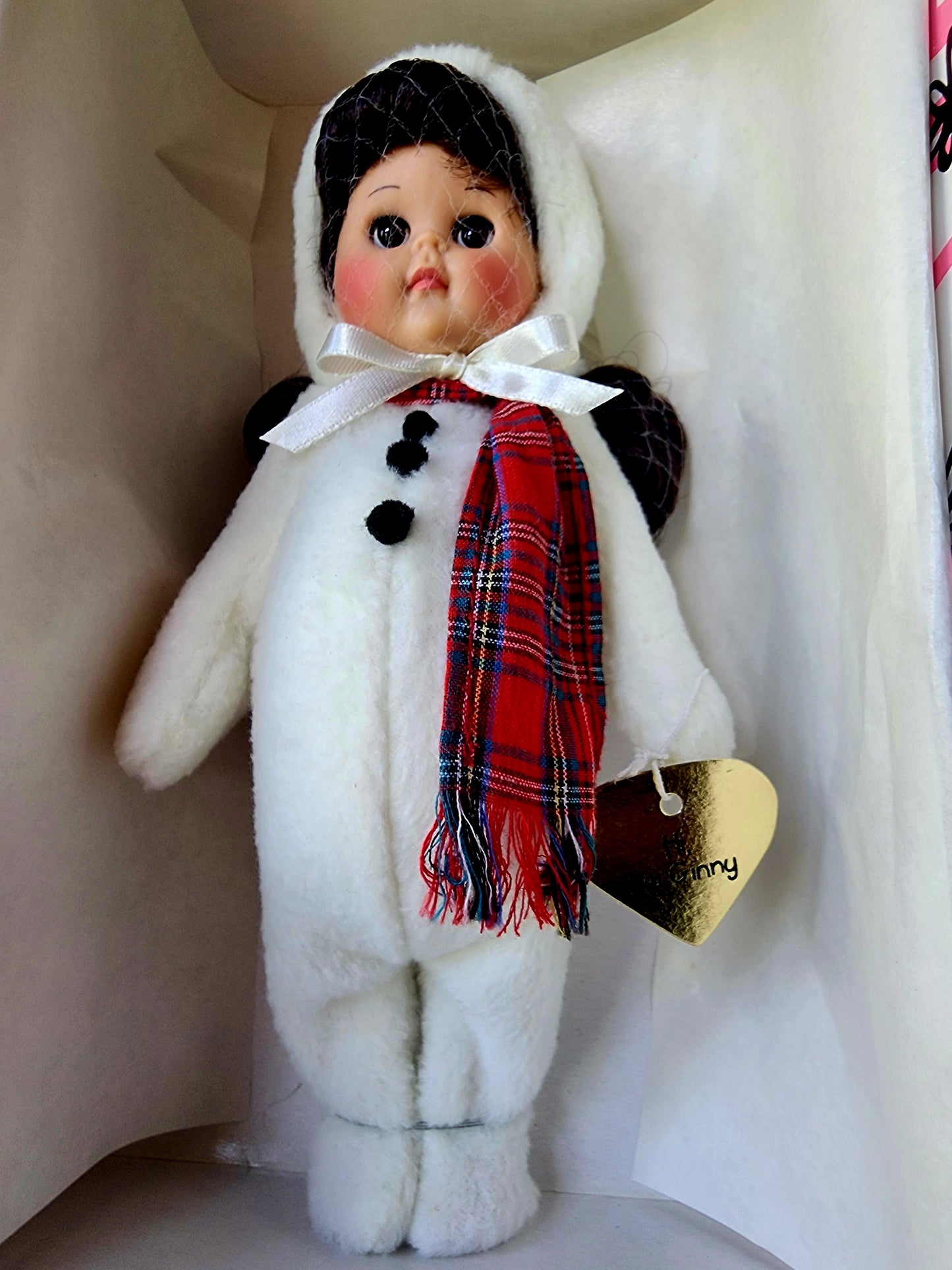Ginny Doll 8", "Snowman", 2000 Calendar Collection, NIB #0HP129