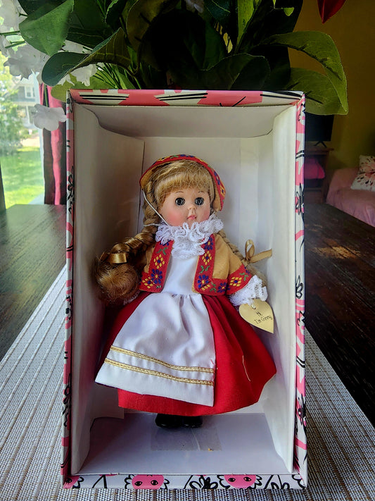 8" Vogue Ginny Doll Gretel #1HP187 New, NRFB