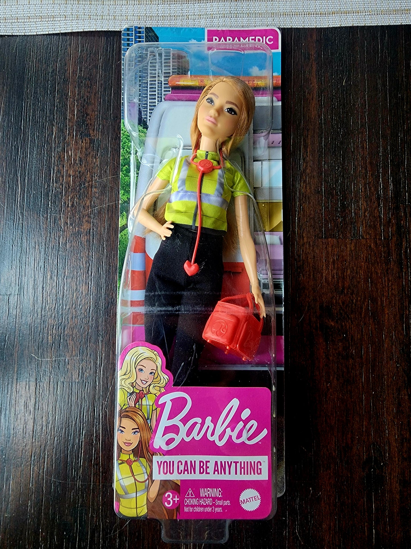 Barbie You Can Be Anything Collector Paramedic Doll 2020 Mattel