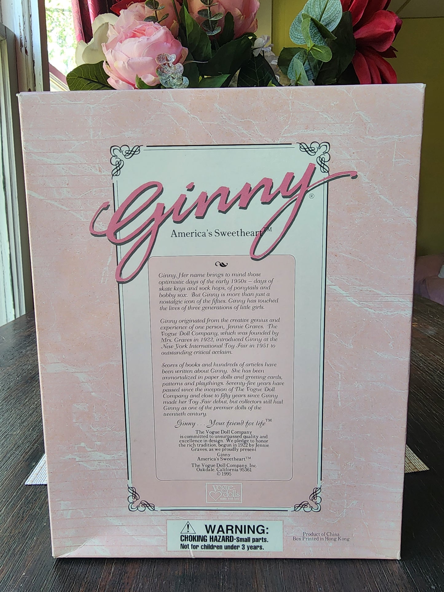 Vogue Dolls Ginny Maid Of Honor Bridesmaid In Pink 1995 NIB #7HP32