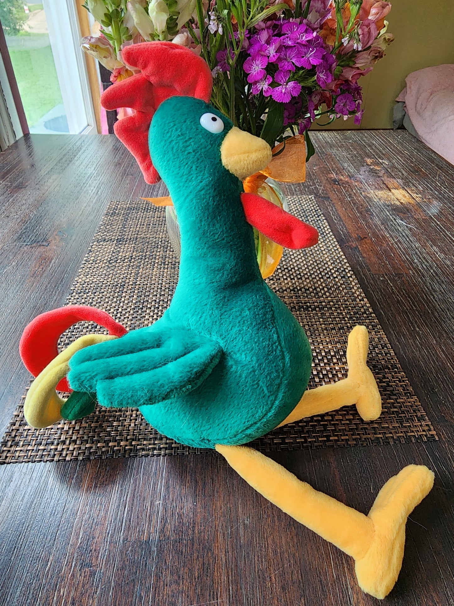 RARE Kellogg's Corn Flakes Rooster 1998 Kellogg's Cereal City Plush